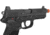 FN Herstal Licensed FNX-45 Tactical Airsoft Gas Blowback Pistol by VFC, Black, Small, 200508 - CB3A-FNS-BK01