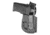 Fobus Boltaron OWB Paddle Holster, Smith &amp; Wesson M&amp;P 9 Shield, Right Hand, Black, EZCT