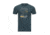 Forloh Tamarack Unisex Tees, Black Aqua, Small, 10731V2-BA-S