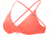 Forloh Triangle Bikini Tops - Womens, Coral, M, 21462-CR-M