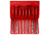 Forster Screwdriver Assortment Pack, 8 Pcs, Red, 001201