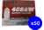 Fort Scott Munitions .40 S&amp;W 125 Grain Nickel Plated Brass Cased Centerfire Pistol Ammo, 1000 Rounds