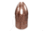 Fort Scott Munitions Projectile Pistol Bullets, .357 Caliber, 125 gr, CNC Machined Copper, 50 Bullets, .357-125-SCP