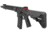 Fortis Manufacturing Clutch Charging Handle, AR 10, 7.62mm, Right Handed, Red Anodize, CH-762-CLUTCH-RH-RED
