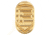 Fortis Manufacturing Magazine Release Button Only, Gold, Small, AR15-MB-6061-GOLD