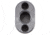 Fortis Manufacturing Magazine Release Button Only, Gray, Small, AR15-MB-6061-GREY