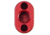 Fortis Manufacturing Magazine Release Button Only, Red, Small, AR15-MB-6061-RED