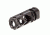 Muzzle Brake 9mm Nitride, 1.5 x 28 TPI, BLACK