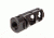 Muzzle Brake 9mm Nitride, 1.5 x 36 TPI, BLACK