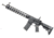 Fortis Manufacturing REV Free Float Rail System, 14 in, Black REV-14