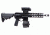 Fortis Manufacturing REV Free Float Rail System, 7 in, Black REV-7