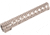 Fortis Manufacturing REV II Free Float Rail System, M-LOK, AR-15, 12.4in, Fde Anodize, REV-II-12-ML-FDE