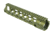 Fortis Manufacturing REV II Free Float Rail System, M-LOK, AR-15, 9.6in, Odg Anodize, REV-II-9-ML-ODG