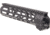 Fortis Manufacturing SWITCH AR15 Mod 1 Rail System, 9.6in MLOK, Black, 556-SWITCH-M1-096-ML