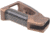 Fortis Manufacturing Torque Pistol Grip, 15 Degree, AR-15, Carbon Fiber, Fde Anodize, TOR-PG-CF-15-FDE