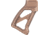 Fortis Manufacturing Torque Pistol Grip, 25 Degree, AR-15, Standard, Fde Anodize, TOR-PG-STND-25-FDE