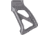 Fortis Manufacturing Torque Pistol Grip, 25 Degree, AR-15, Standard, Grey Anodize, TOR-PG-STND-25-GRY