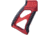 Fortis Manufacturing Torque Pistol Grip PG, Carbon Fiber, Red, Small, TOR-PG-CF-RED