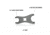 Forward Controls Design Dual Purpose Wrench w/Suppressor 3/4 Wrench and Castle Nut Wrench