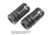 Forward Controls Design Stoner 63 LMG Style Flash Hider w/Crush Washer, 1/2x28, Nitride, Black, 6315