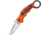 Fox Dart Karambit Trainer Folding Knife, Orange, Orange G10 handle, 01FX023