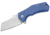 Fox Italico Folding Knife, 2.36in, M390, Titanium Blue Handle, 01FX897