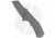 Fox Knives Americas Italico Folding Knife, 2.375in, Bohler N690, Drop Point Blade, Polymer, Black Handle, Black/Black, 5.875 inch, BHQ-196722