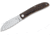Fox Livri Ziricote Knife, Brown, Small, 01FX851