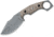 Fox Monky Tumber Fixed Blade Knife, 3.54in, Niolox, Micarta Green Handle, 02FX743
