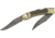 Fox-N-Hound Double Lockback Folding Knife,Twin Clip Blade, Stag Handle FH611