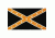 Fox Outdoor 3ft x 5ft Flags, Orange Black Battle Flag, 84-081