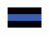 Fox Outdoor 3ft x 5ft Flags, Police/Thin Blue Line, 84-481