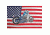 Fox Outdoor 3ft x 5ft Flags, USA Motorcycle, 84-49