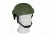 Fox Outdoor Battle Air Soft Helmet, Olive Drab, 30-130