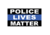 Fox Outdoor Bumper Sticker, Police Lives Matter, 10-480
