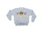 Fox Outdoor Crewneck Sweatshirt, Air Force Seal - Grey, Small, 64-6715 S