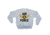 Fox Outdoor Crewneck Sweatshirt, Air Force Wings - Grey, Small, 64-6717 S