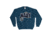 Fox Outdoor Crewneck Sweatshirt, Navy Anchor - Navy, Small, 64-6791 S