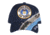 Fox Outdoor Embroidered Military Ball Cap, Air Force Insignia Barbwire / Navy, 78-545