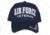 Fox Outdoor Embroidered Military Ball Cap, Air Force Veteran with Shadow / Navy, 78-553