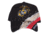 Fox Outdoor Embroidered Military Ball Cap, Marines Logo Barbwire / Black, 78-543