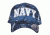 Fox Outdoor Embroidered Military Ball Cap, Navy Service / Sky Digital, 78-568