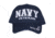 Fox Outdoor Embroidered Military Ball Cap, Navy Veteran with Shadow / Navy, 78-552