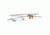 Fox Outdoor Flag Pole Set, Silver, 84-012
