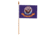 Fox Outdoor Flags On Stick, Navy - 4in X 6in, 84-635