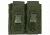 Fox Outdoor Flash Bang Pouch - Double, Olive Drab 099598578022