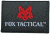 Fox Outdoor Fox Tactical Logo Patches, Black 099598848910
