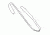 Fox Outdoor GI Dog Tag Chains, Stainless, 57-62