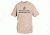 Fox Outdoor Marines One-Sided Imprinted T-Shirt, Marines Established Vintage / Sand, Large, 63-995 L