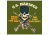 Fox Outdoor Marines One-Sided Imprinted T-Shirt, US Marines Mess with Best / Olive Drab, Medium, 64-54 M